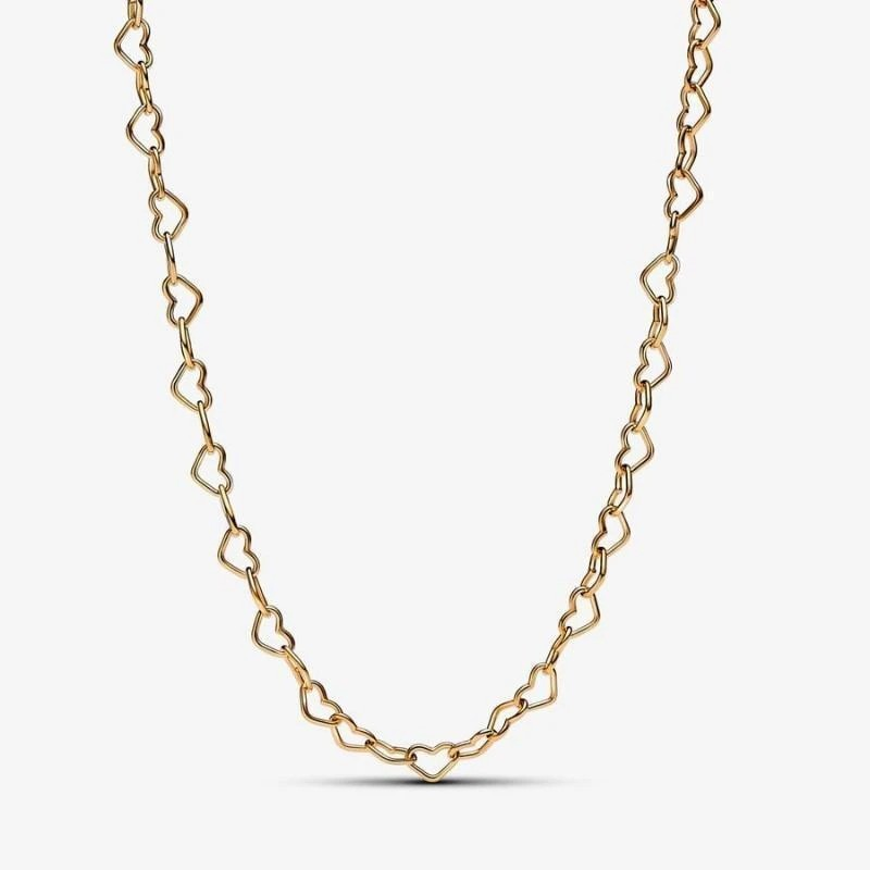 Collar de corazones unidos